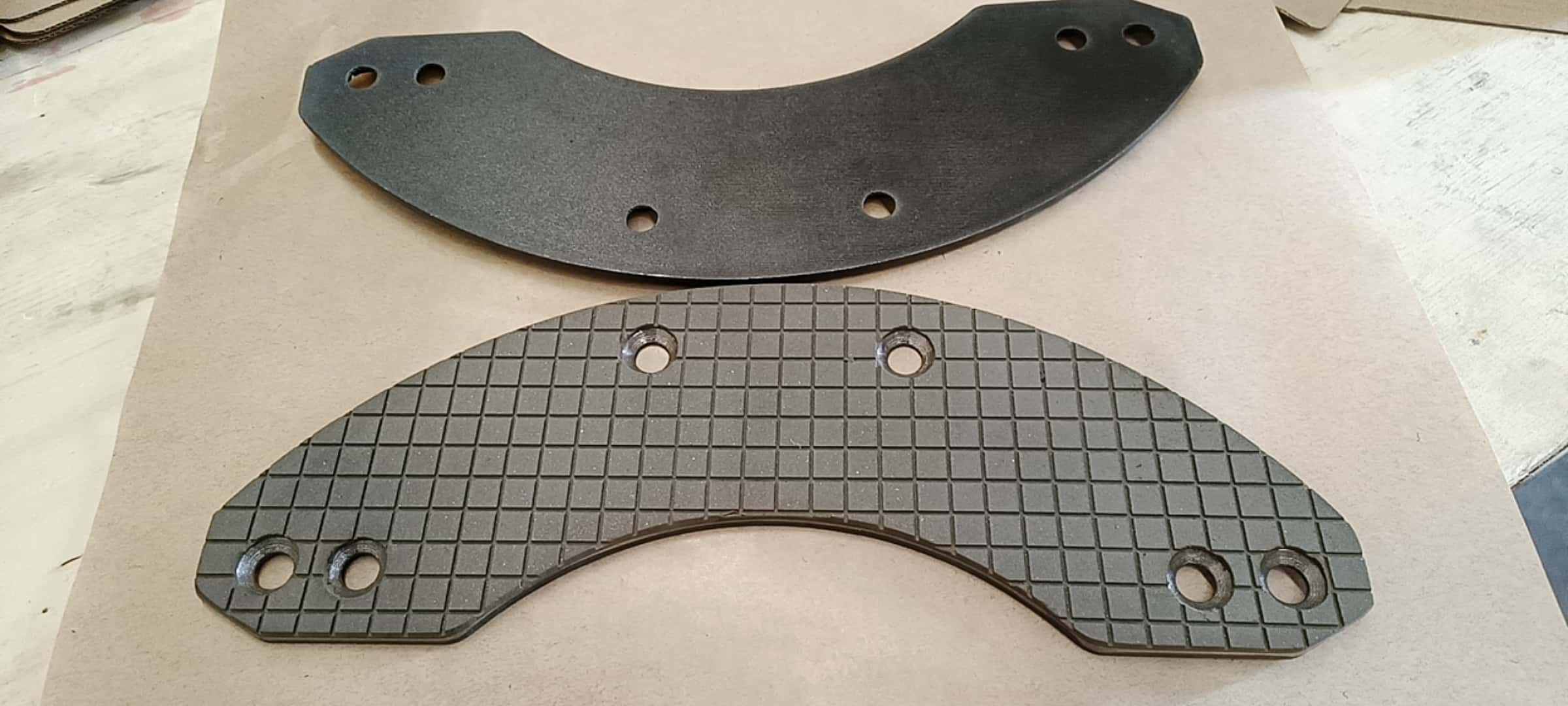 clutch brake lining for komatsu bulldozers part no. 124 22 53280