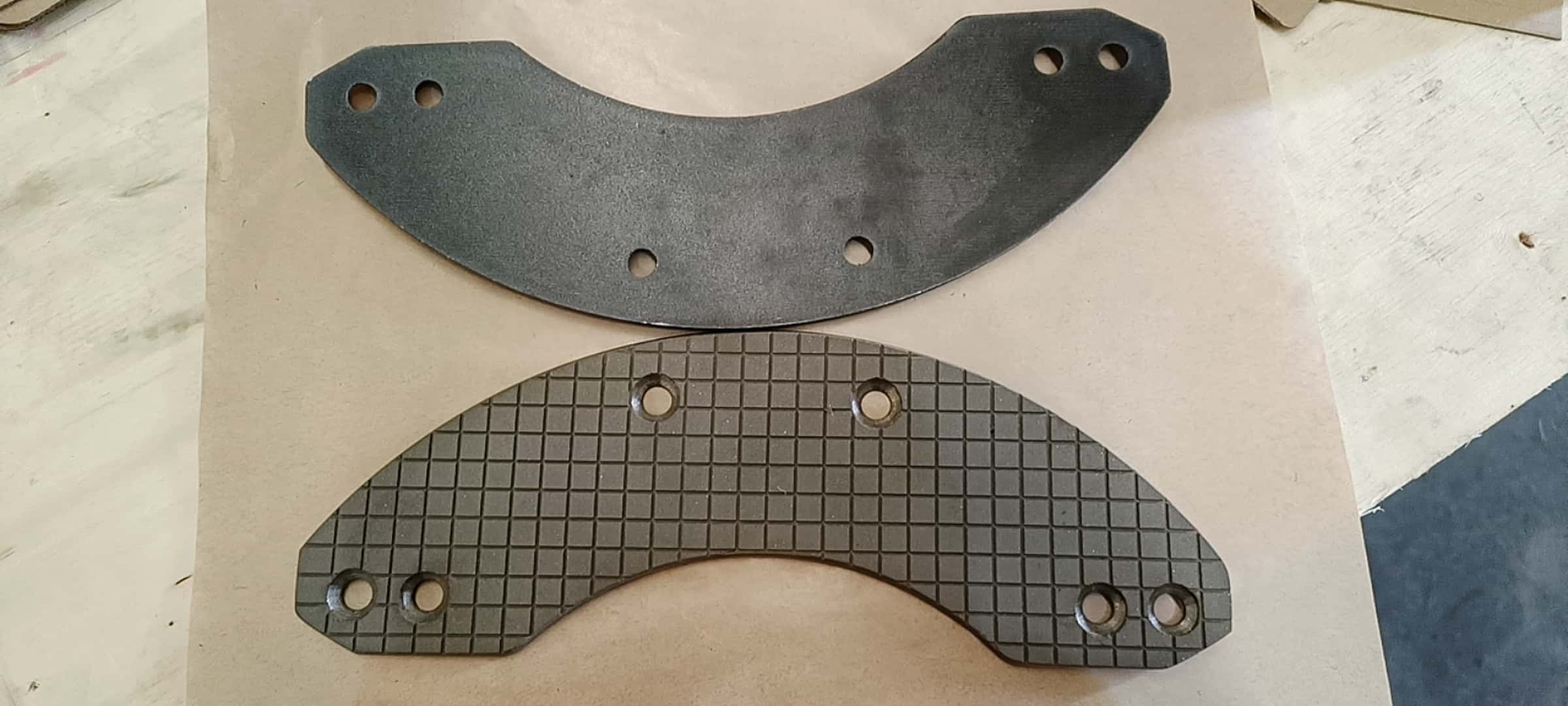 clutch brake lining for komatsu bulldozers part no. 124 22 53280