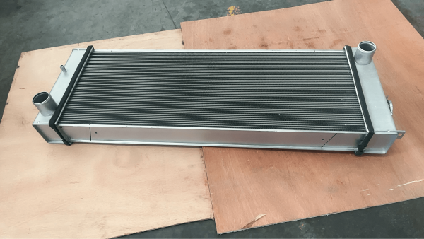 komatsu genuine water tank radiator assembly part no. 23h 03 17131