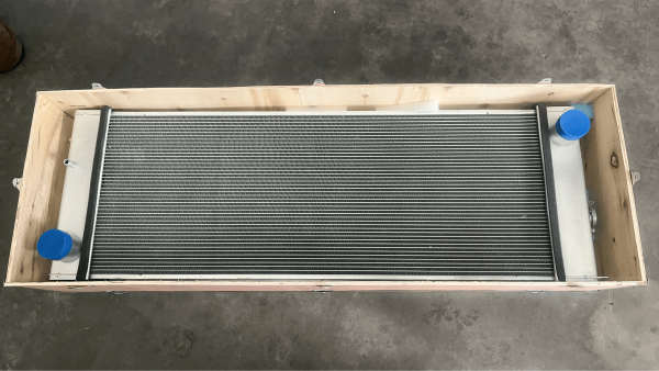 komatsu genuine water tank radiator assembly part no. 23h 03 17131