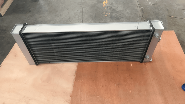 komatsu genuine water tank radiator assembly part no. 23h 03 17131