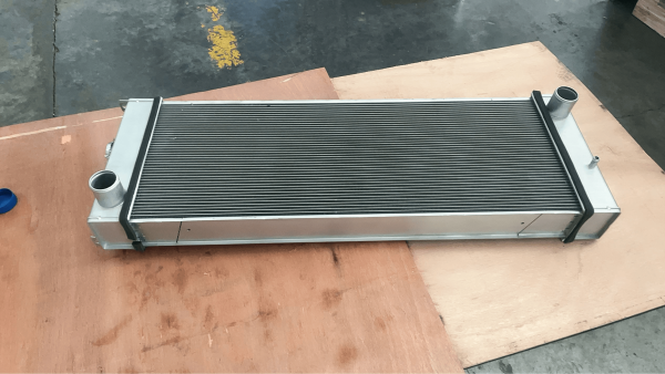 komatsu genuine water tank radiator assembly part no. 23h 03 17131