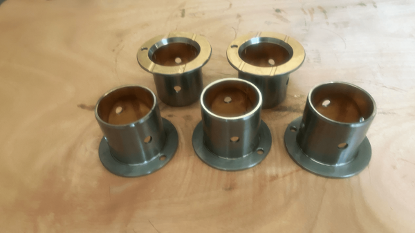 caterpillar 8p5197 track roller bearing assembly durable bimetallic bush for heavy machinery